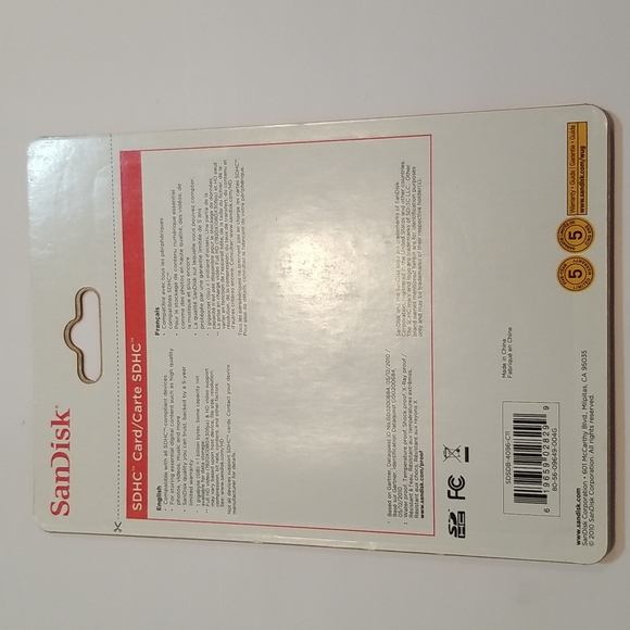SanDisk 4 GB SDHC card, NWT - Picture 3 of 4